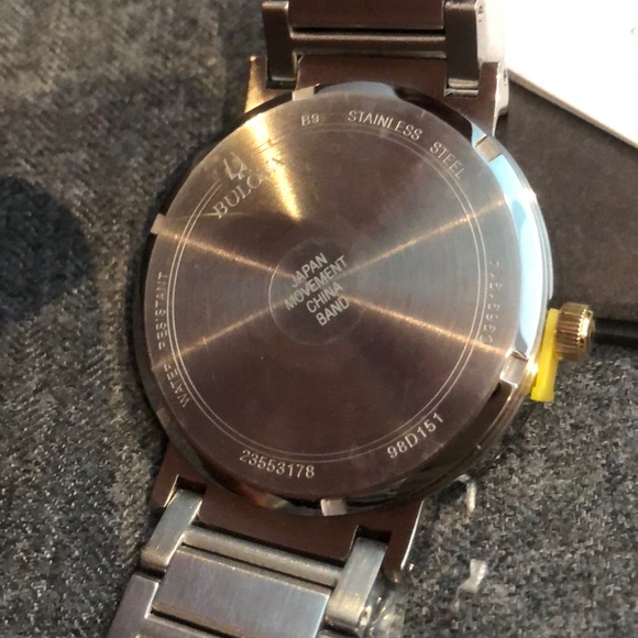 BULOVA Stainless Watch. Time&Date , Crystal face - Picture 3 of 14